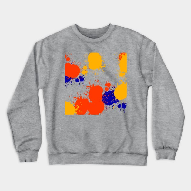 Splash of Paint! Crewneck Sweatshirt by Slletterings